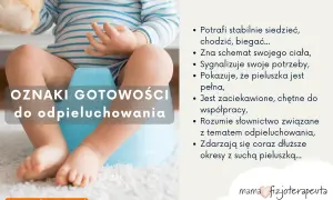 Dziecko na nocniku to oznaka gotowości do odpieluchowania 3 latka. Lista wskazuje, kiedy zacząć.