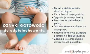 Małe nóżki na nocniku. Oznaki gotowości do odpieluchowania 3 latka: stabilnie siedzi, sygnalizuje potrzeby, rozumie słownictwo.